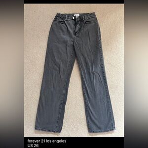 Forever 21 jeans size 26 Excellent used condition